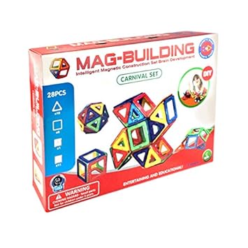 intelligent magnetic construction set