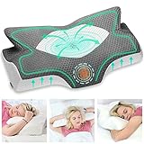 Elviros Cervical Memory Foam Pillow for Neck and