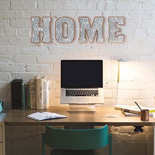 Galvanized Metal Letters for Wall Decor 3D Letter & for Hanging or