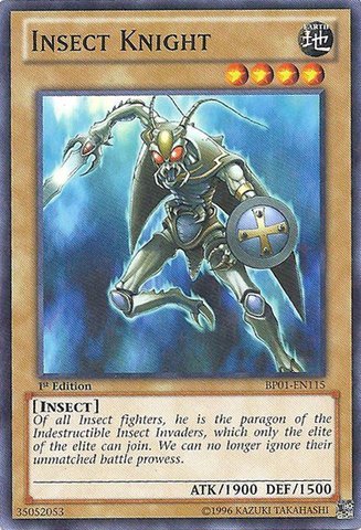 Yu-Gi-Oh! - Insect Knight (BP01-EN115) - Battle Pack: Epic Dawn - 1st Edition - Starfoil Rare