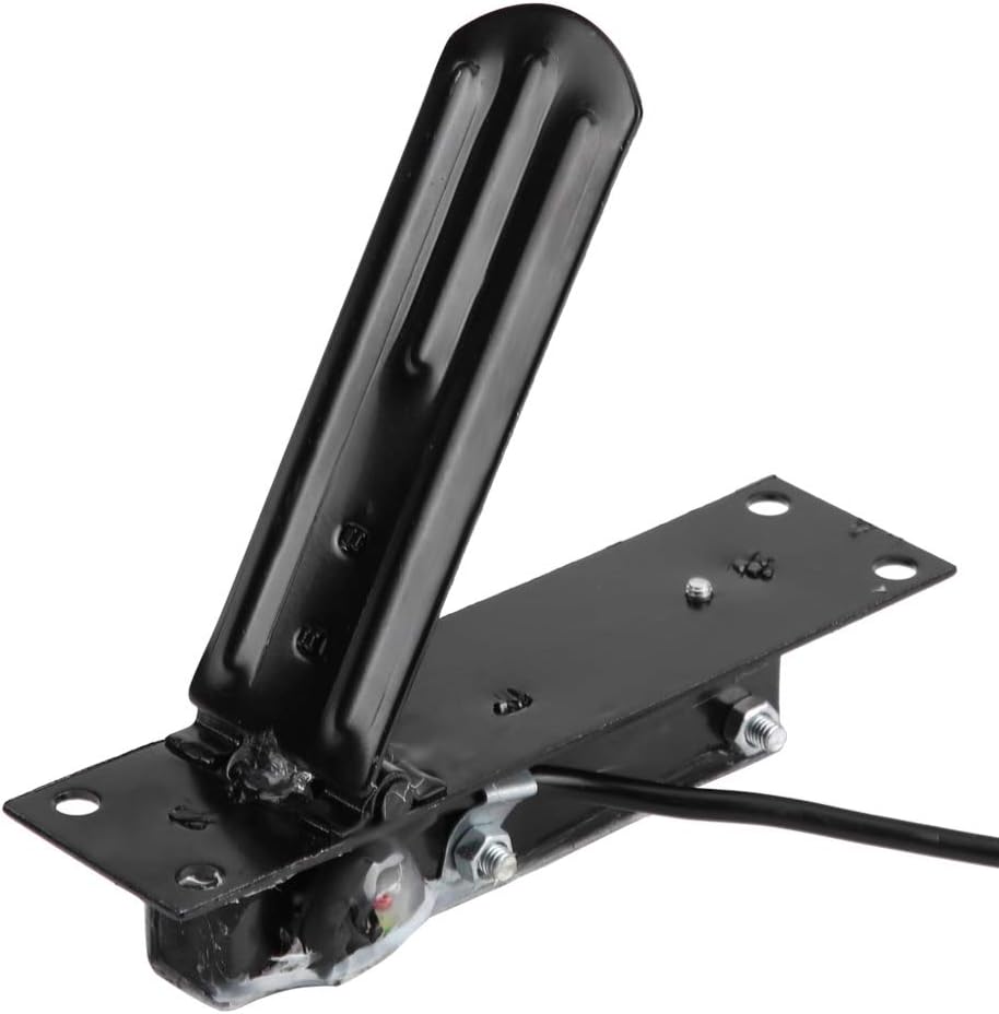 Qiilu Accelerator Pedal,Foot Accelerator Throttle Foot Control Pedal for Electric Motor Scooter 240W 24V, black - Image 4