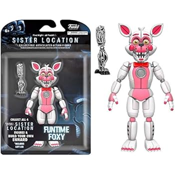 Funko Five Nights at Freddy's Funtime Foxy Articulated Action Figure, 5