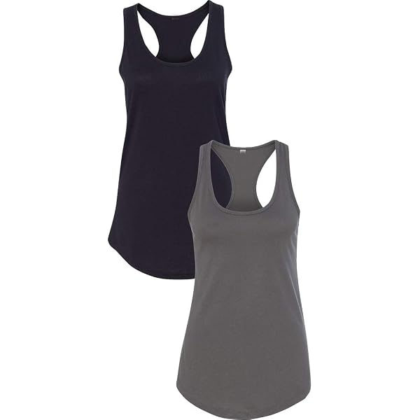 Next Level Apparel Women's Ideal Racerback Tank - 60% Cotton, 40% Polyester, Medium Size