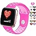 DEKER Bands Compatible with Fitbit Versa/Versa Lite/SE Smartwatch Bands, Breathable Soft Silicone Adjustable Replacement Bracelet Strap Wristbands (Large 6.7-8.9