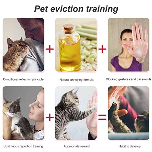 SEGMINISMART Cat Scratch Deterrent Spray, Cat Training Spray, Cat