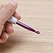 EA-STONE 8 Size Handle Aluminum Crochet Hooks Knitting Needles Craft Plastic Grip Handle Loom Tool ,Pink