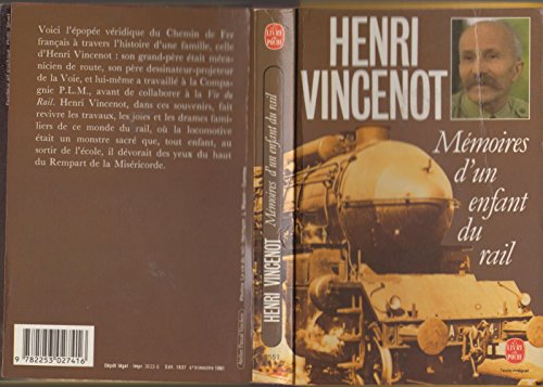 MEMOIRES D'UN ENFANT DU RAIL