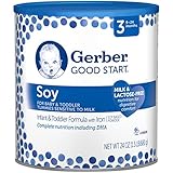 Gerber Good Start Soy Non-GMO Powder Infant and Toddler Formula, Stage 3, 24 oz (Pack of 4)