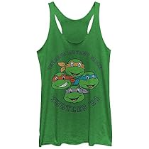 Teenage Mutant Ninja Turtles Group '84 Womens Graphic Racerback Tank