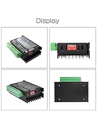 Controlador de motor paso a paso, TB6600 4A 9 42V Nema 17 23 CNC controlador de ejes únicos híbrido versión actualizada