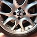 GoBadges WA02 Black Jack Wheel Cap for Mini Cooper