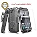 DuraForce Pro Case, Microseven Super Slim Case w/Built-in Kickstand [Belt Clip] Holster Combo Compatible w Duraforce Pro (E6810,E6820,E6830,E6800,E6833)