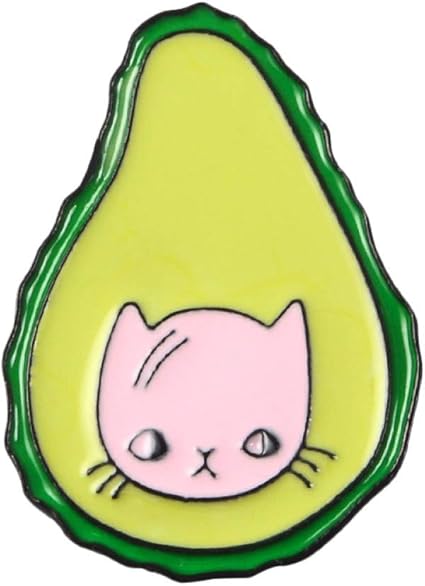 Xzdrm Broche Kawaii Esmalte Pin Pizza Aguacate Insignia Broche