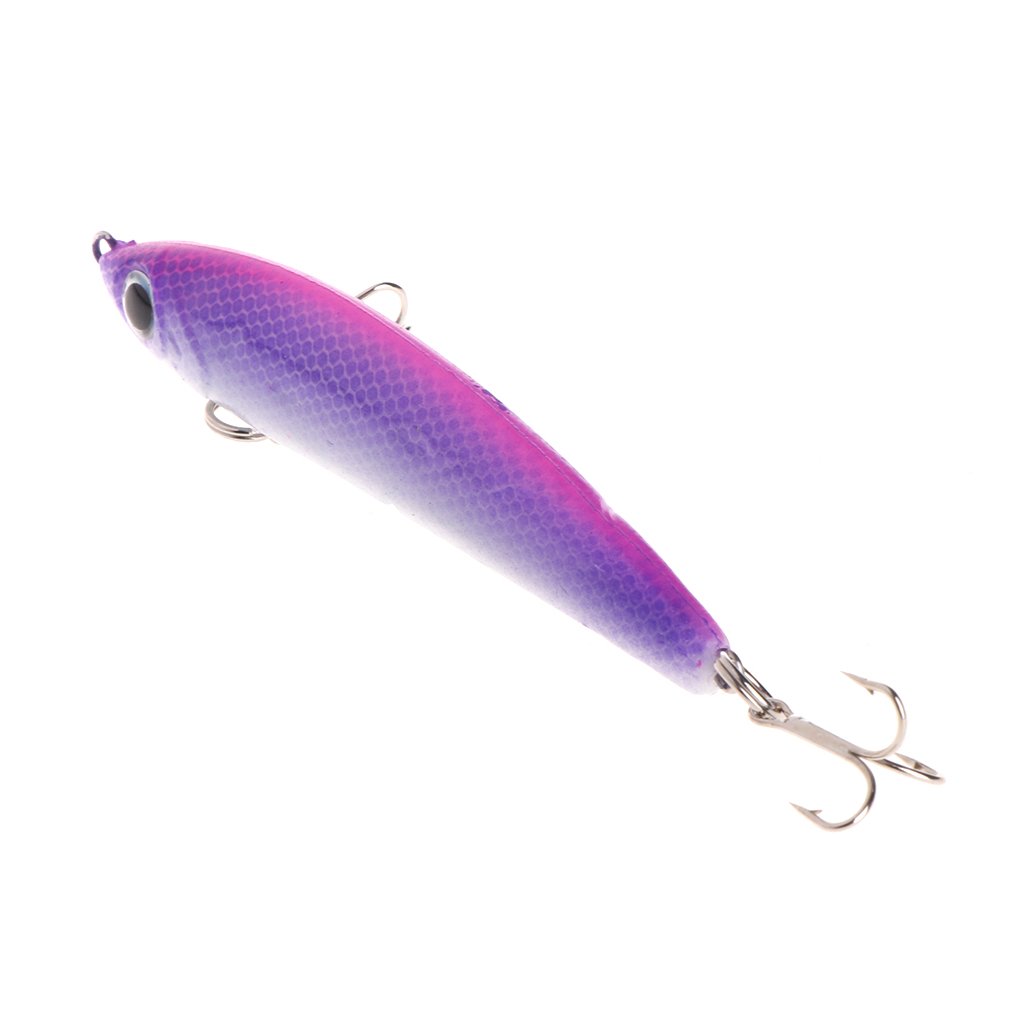 Wivily釣り餌ソフト亜鉛合金魚ルアーフック人工crankbaitスピナーsinking パープル B07fm4rg テンヤ 最安値に挑戦 Dispora Jatimprov Go Id