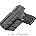 Tulster IWB Profile+ Kydex Holster in Right Hand fits: M&P Shield/Plus 3.1