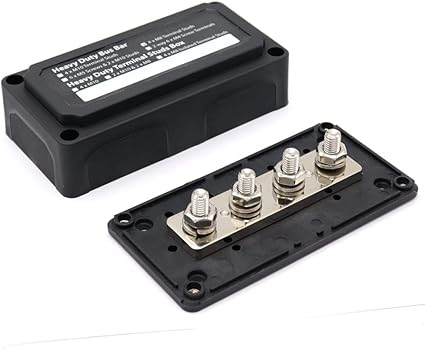 kaakaeu 48V DC 300A Barco Coche RV Bloque de Distribución de ...