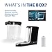 Aquasana Clean Water Machine, Powered Water Filter Dispenser, Filters 320 gallons, Black