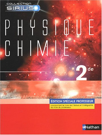 Physique-chimie, 2de