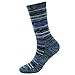 EnerWear 4 Pack Women's Merino Wool Outdoor Hiking Trail Crew Sock (US Shoe Size 4-10,BlackGrey 1)