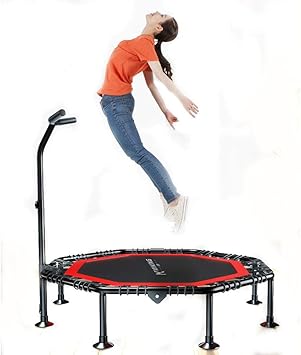 HYYQG Trampolin Cama Elastica, Fitness TrampolíN Interior/Exterior ...