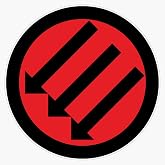 Anti Fascist Three Arrows Iron Front Sticker Vinyl Decal Bumper Sticker 5"