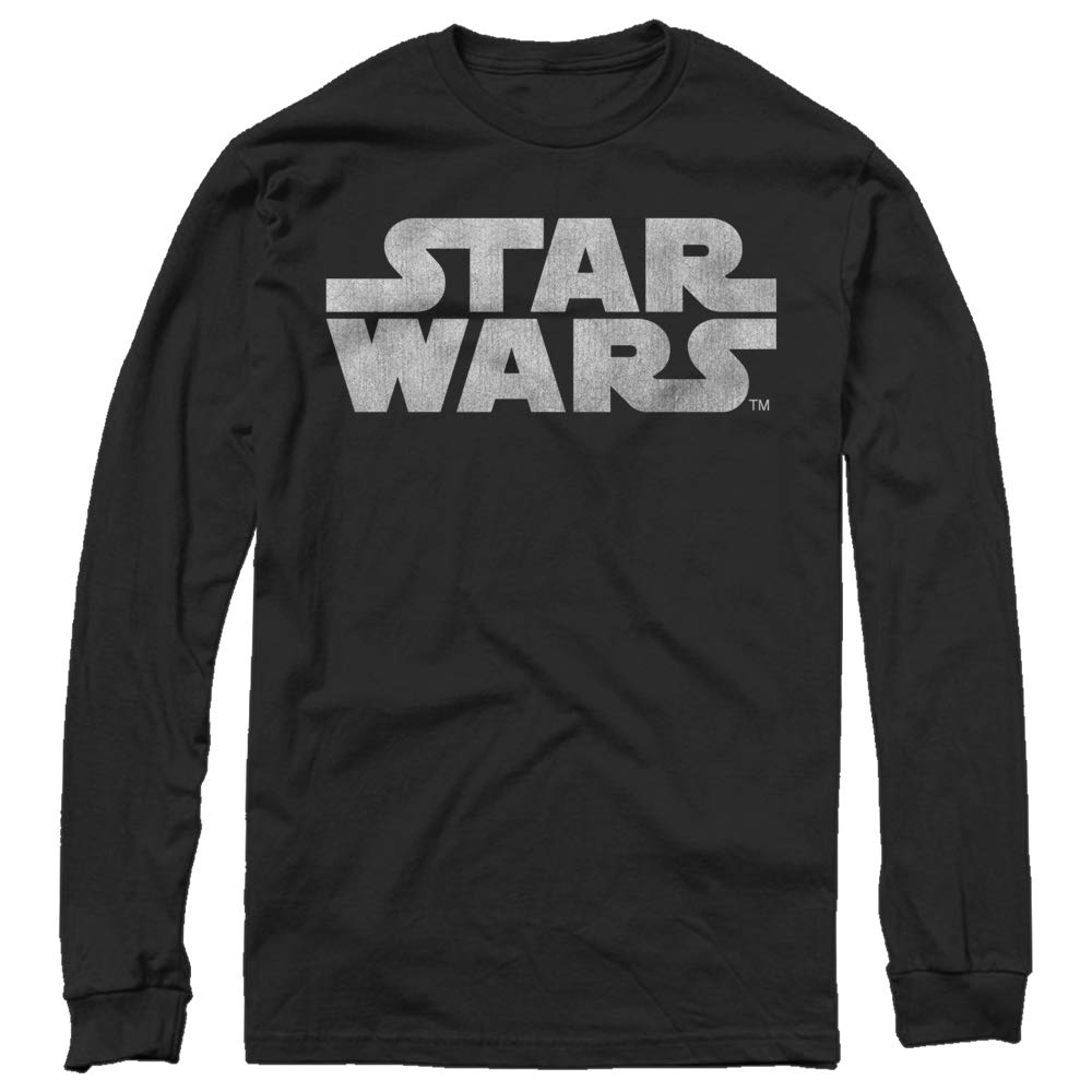 Photo 1 of Star Wars Young Men's Simplest Logo T-Shirt, Black, 2X-Large