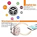 BAIDI(TM) Mini earbuds/in ear stereo wireless 4.1 bluetooth headset/headphone ultra small Invisible earphone for iphone/most smartphone/ipad/laptop etc (Golden)