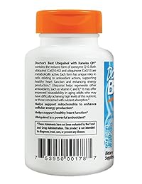 Doctor 's Best mejores de la Ubiquinol Con Kaneka Qh (50mg),, DRB-00178, 1, 1