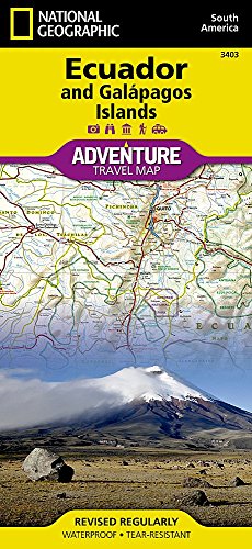 Ecuador and Galapagos Islands (National Geographic Adventure Map)