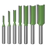 Saipe 7pcs 1/4" Shank Tungsten Carbide