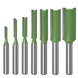 Saipe 7pcs 1/4" Shank Tungsten Carbide
