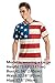 DAWILS Mens American Flag T-Shirt Patriotic Vintage Shirts 4th of July Short Sleeve Hipster Tee Shirt