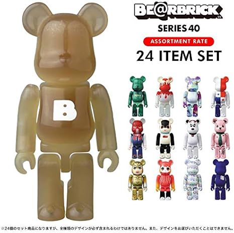 Amazon ベアブリック Be Rbrick Series 40 Set 1box 24個入り フィギュア ドール 通販