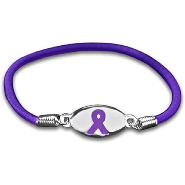 Ribbon Bracelets Pancreatic Cancer Bracelets Amazon Epilepsy