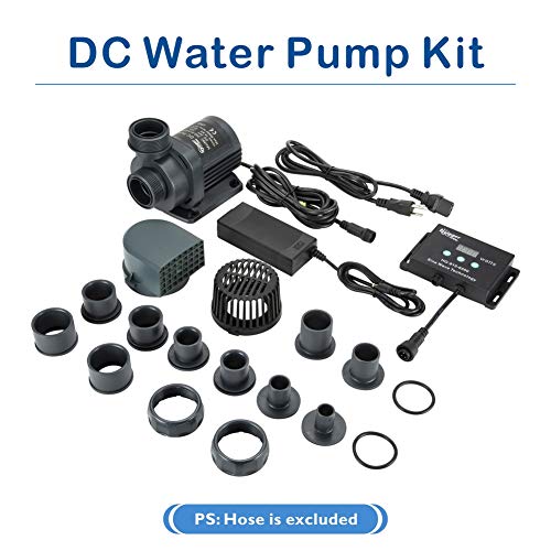 hygger 24V DC Water Pump Submersible Saltwater Aquarium Sump Pump with