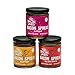 Bacon Spread - Spreadable Bacon Sampler Pack - Original Bacon, Red Chile Garlic, and Black Pepper - USDA Certified - Made With Real Bacon