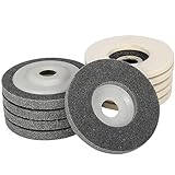 NuoDunco 4-1/2" x 7/8" Felt Polishing Wheel