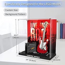 PIPART Acrylic Display Case for Lego 21329 Fender