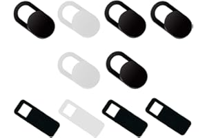 IllmTech - Webcam Covers, Ultra Thin Slider Web Camera Privacy Cover with Strong Adhesive, Protects Privacy for Most Laptops,