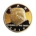 Presidential EGO 24k Gold Plated Tyranny Coin 38mm w/Case Gag Gift Stocking Stuffer