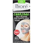 Biore Self Heating One Minute Mask, 4 Count