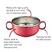Innobaby Din Din Smart Stainless Steel 11 oz Feeding Bowl with Handles for Babies, Toddlers and Kids. BPA Free, Pink