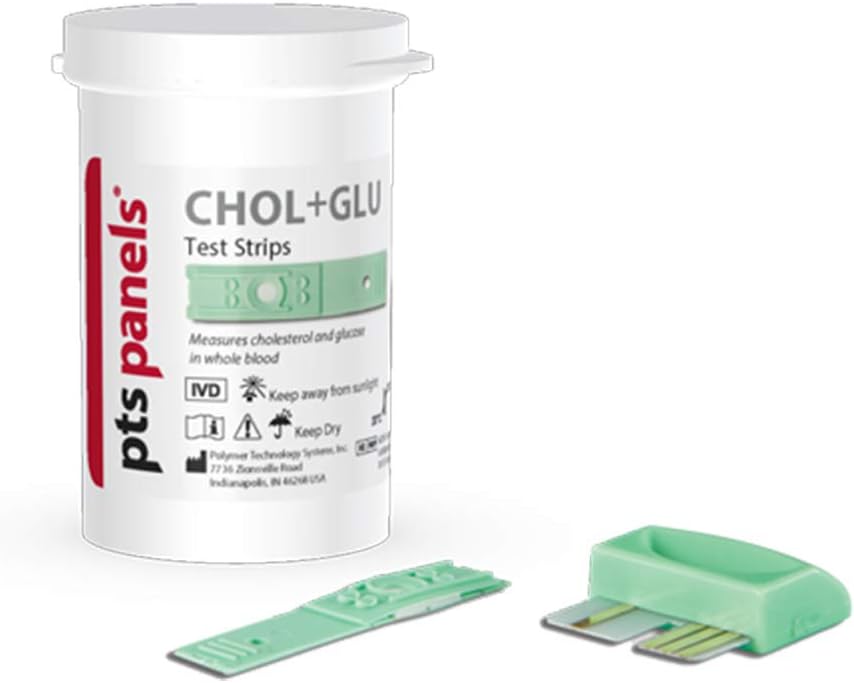 CardioChek Total Cholesterol & Glucose Panel Test Strips (x25) by CardioChek