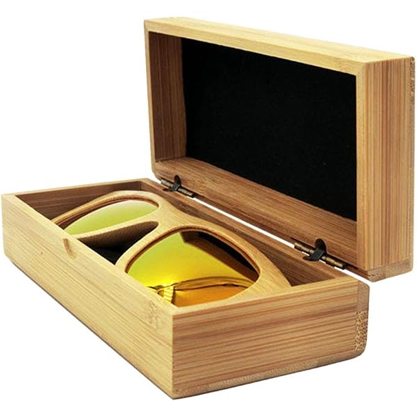 Boîte à Lunettes En Bambou Vintage - Étui Cylindrique Portable Pour Lunettes De Soleil Et Lunettes De Vue - 16,5x6,5x6,5 Cm