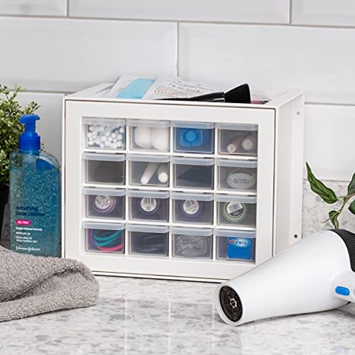 IRIS USA 16 Drawer Parts White Pricepulse