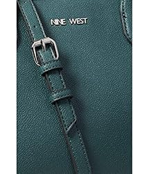 Nine West Merrylou Dome Satchel Bottle Green One Size