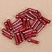 SCASTOE 30pcs Bike Bicycle Brake Shifter Derailleur Inner Cable Wire End Cap Crimps New (Red)