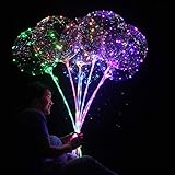 Anasu 18 Inch 3 PCS Led Light Up BoBo Balloon