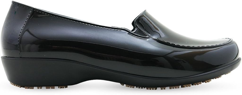 Sticky Waterproof Uniform Dress Shoes for Women - Comfortable Non-Slip Work Shoes - Thermoplastic ClassicPro Loafers