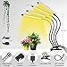 Grow Light, Growing Lamps for Indoor Plants, Ochter 80 LED Grow Light, Full Spectrum Plant Grow Lights for Plants Growth with 3/6/12H Intelligent Timer, 10 Dimmable Levels, USB or AC Powered